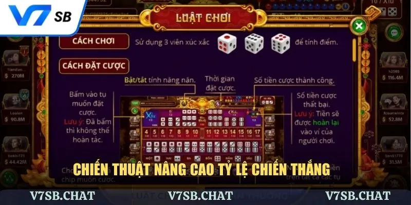 Bí quyết giành chiến thắng trong game xúc xắc