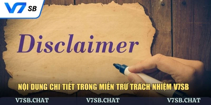 Nội dung quan trọng trong điều khoản pháp lý